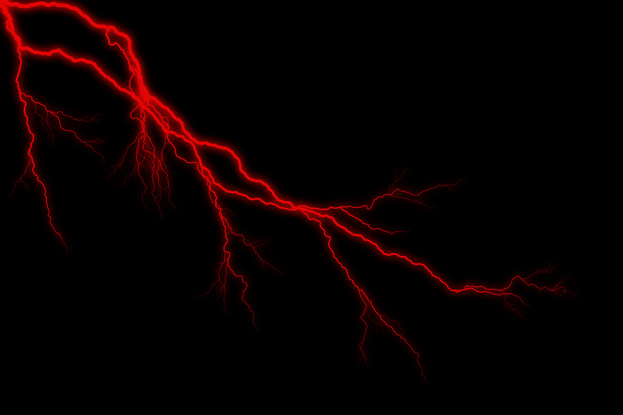 Double Red Lightening Strike - Storm